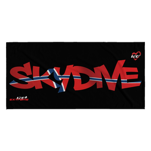 Skydiving T-shirts World Team - Skydive Norway - Beach Towels in 10 Colors, Beach Towel, teelaunch, Skydiving Apparel, Skydiving Apparel, Skydiving Gear, Olympics, T-Shirts, Skydive Chicago, Skydive City, Skydive Perris, Drop Zone Apparel, USPA, united states parachute association, Freefly, BASE, World Record,