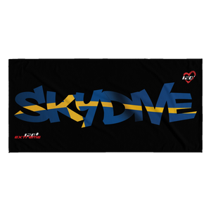 Skydiving T-shirts World Team - Skydive Sweden - Beach Towels in 10 Colors, Beach Towel, teelaunch, Skydiving Apparel, Skydiving Apparel, Skydiving Gear, Olympics, T-Shirts, Skydive Chicago, Skydive City, Skydive Perris, Drop Zone Apparel, USPA, united states parachute association, Freefly, BASE, World Record,