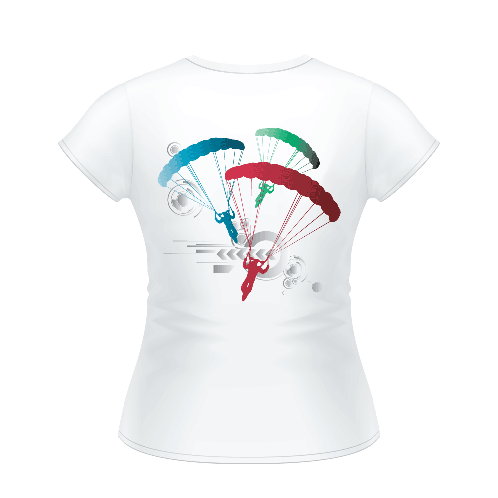 Skydiving T-shirts Skydive Competition - Full Edition - Women`s Colored T-Shirts, Women's Colored Tees, Skydiving Apparel, Skydiving Apparel, Skydiving Apparel, Skydiving Gear, Olympics, T-Shirts, Skydive Chicago, Skydive City, Skydive Perris, Drop Zone Apparel, USPA, united states parachute association, Freefly, BASE, World Record,