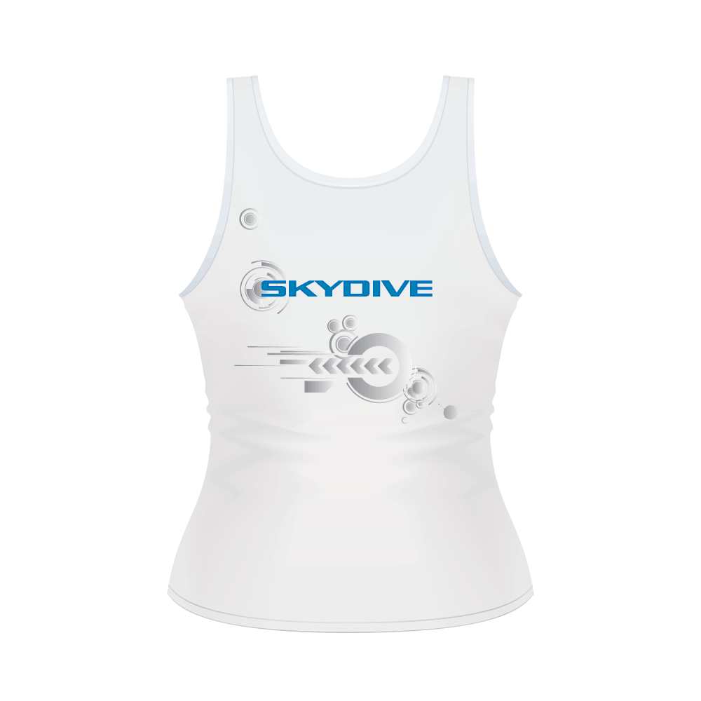 Skydiving T-shirts Ladies' Tank - Skydive Competition, Tanks, Skydiving Apparel, Skydiving Apparel, Skydiving Apparel, Skydiving Gear, Olympics, T-Shirts, Skydive Chicago, Skydive City, Skydive Perris, Drop Zone Apparel, USPA, united states parachute association, Freefly, BASE, World Record,