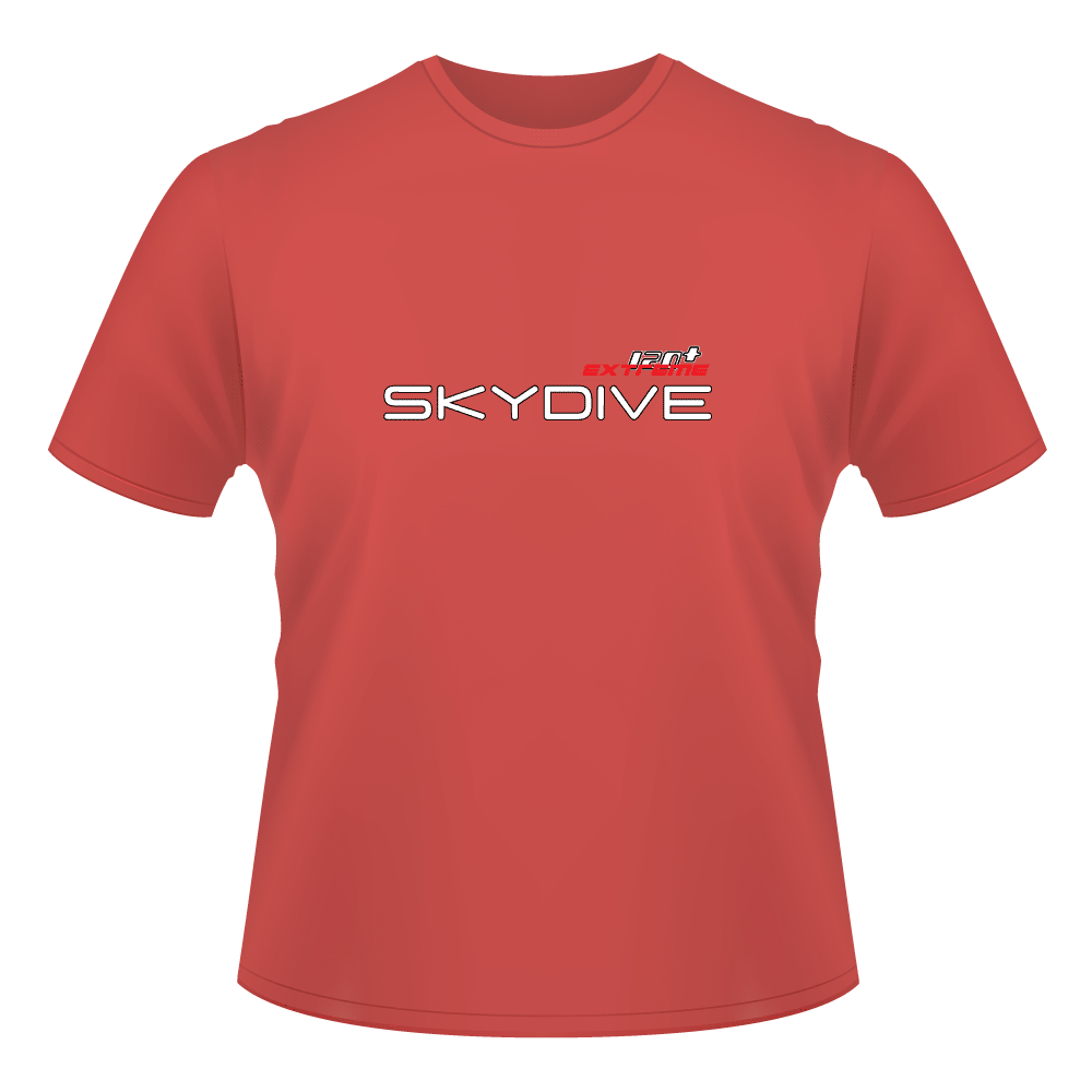 Skydiving T-shirts I ♡ Skydive - First Jump - eXtreme(RED) - Short-Sleeve Unisex T-Shirt, RED, Skydiving Apparel, Skydiving Apparel, Skydiving Apparel, Skydiving Gear, Olympics, T-Shirts, Skydive Chicago, Skydive City, Skydive Perris, Drop Zone Apparel, USPA, united states parachute association, Freefly, BASE, World Record,