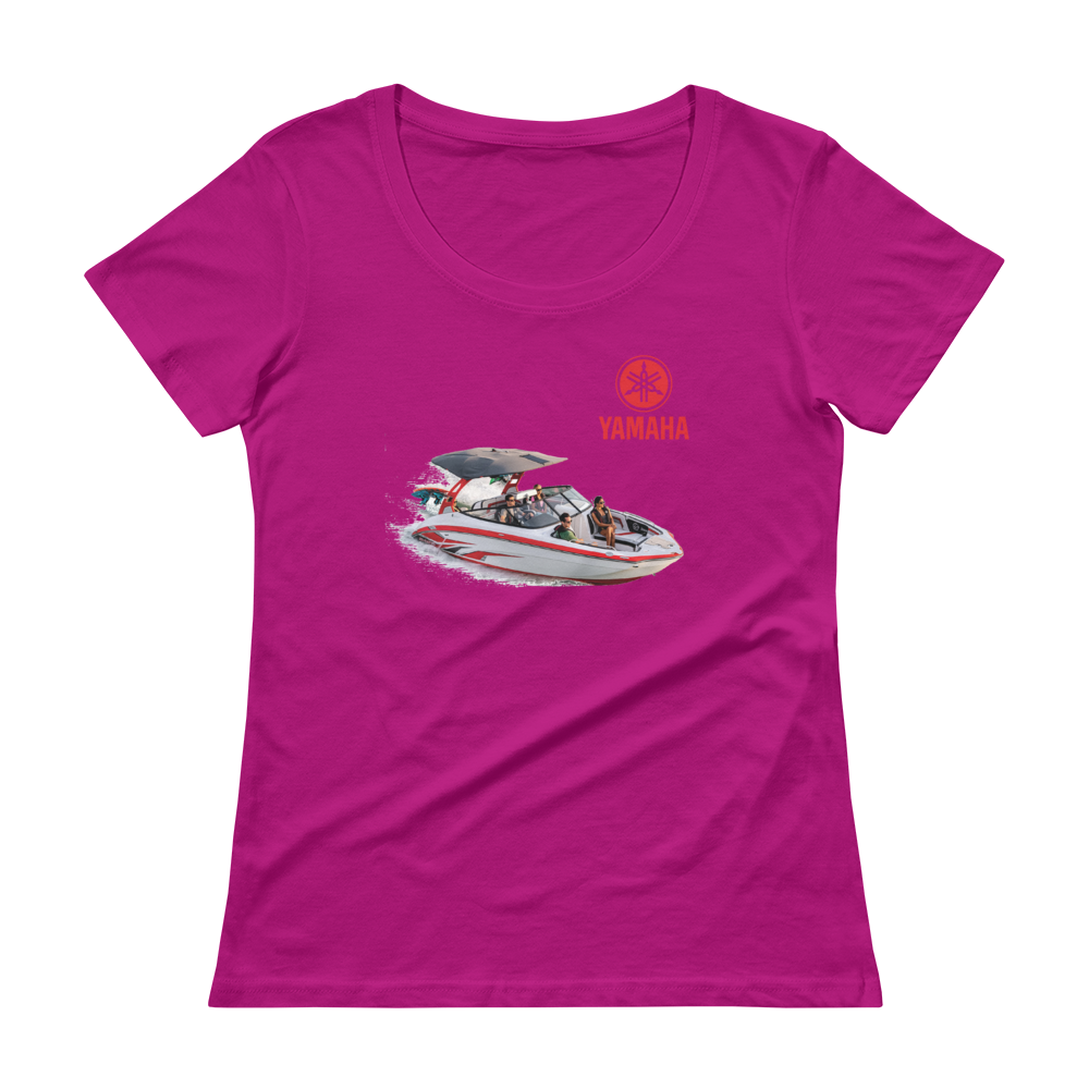 Skydiving T-shirts T-Shirt for Yamaha Boat Lovers - Ladies' Scoop neck T-Shirt, , Skydiving Apparel ™, Skydiving Apparel, Skydiving Apparel, Skydiving Gear, Olympics, T-Shirts, Skydive Chicago, Skydive City, Skydive Perris, Drop Zone Apparel, USPA, united states parachute association, Freefly, BASE, World Record,