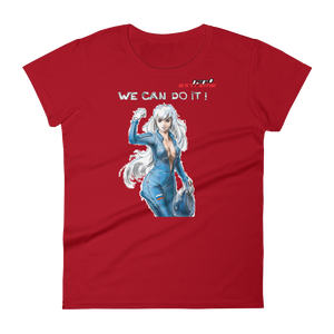 Skydiving T-shirts I Love Skydive - We Can Do It - Short Sleeve Women's T-shirt, Shirts, Skydiving Apparel, Skydiving Apparel, Skydiving Apparel, Skydiving Gear, Olympics, T-Shirts, Skydive Chicago, Skydive City, Skydive Perris, Drop Zone Apparel, USPA, united states parachute association, Freefly, BASE, World Record,