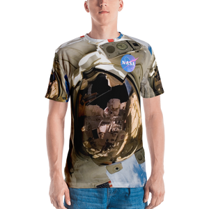 Skydiving T-shirts NASA - Astronaut - USA - Short sleeve men’s t-shirt, T-shirt, Skydiving Apparel, Skydiving Apparel, Skydiving Apparel, Skydiving Gear, Olympics, T-Shirts, Skydive Chicago, Skydive City, Skydive Perris, Drop Zone Apparel, USPA, united states parachute association, Freefly, BASE, World Record,