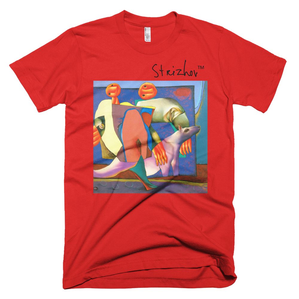 Skydiving T-shirts Strizhov™ by Dmitri Strizhov - 'Walks Under a Northern Sky - 1993' - T-Shirt, , Strizhov™, Skydiving Apparel, Skydiving Apparel, Skydiving Gear, Olympics, T-Shirts, Skydive Chicago, Skydive City, Skydive Perris, Drop Zone Apparel, USPA, united states parachute association, Freefly, BASE, World Record,