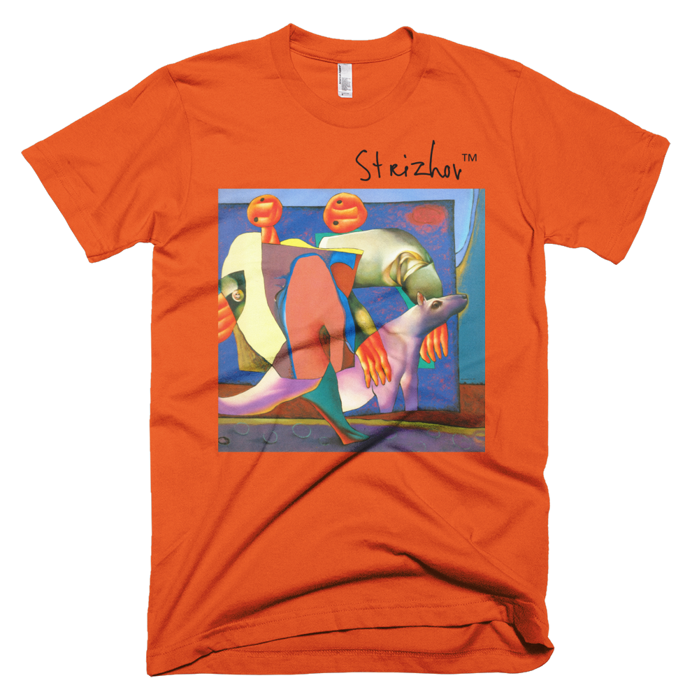 Skydiving T-shirts Strizhov™ by Dmitri Strizhov - 'Walks Under a Northern Sky - 1993' - T-Shirt, , Strizhov™, Skydiving Apparel, Skydiving Apparel, Skydiving Gear, Olympics, T-Shirts, Skydive Chicago, Skydive City, Skydive Perris, Drop Zone Apparel, USPA, united states parachute association, Freefly, BASE, World Record,