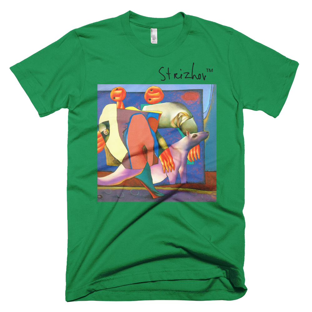 Skydiving T-shirts Strizhov™ by Dmitri Strizhov - 'Walks Under a Northern Sky - 1993' - T-Shirt, , Strizhov™, Skydiving Apparel, Skydiving Apparel, Skydiving Gear, Olympics, T-Shirts, Skydive Chicago, Skydive City, Skydive Perris, Drop Zone Apparel, USPA, united states parachute association, Freefly, BASE, World Record,