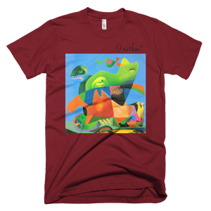 Skydiving T-shirts Strizhov™ by Dmitri Strizhov - 'Green Cat - 1997' - T-Shirt, , Strizhov™, Skydiving Apparel, Skydiving Apparel, Skydiving Gear, Olympics, T-Shirts, Skydive Chicago, Skydive City, Skydive Perris, Drop Zone Apparel, USPA, united states parachute association, Freefly, BASE, World Record,