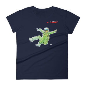 Skydiving T-shirts I Love Skydive - Sit-Fly - Short Sleeve Women's T-shirt, Shirts, Skydiving Apparel, Skydiving Apparel, Skydiving Apparel, Skydiving Gear, Olympics, T-Shirts, Skydive Chicago, Skydive City, Skydive Perris, Drop Zone Apparel, USPA, united states parachute association, Freefly, BASE, World Record,