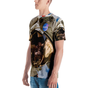 Skydiving T-shirts NASA - Astronaut - USA - Short sleeve men’s t-shirt, T-shirt, Skydiving Apparel, Skydiving Apparel, Skydiving Apparel, Skydiving Gear, Olympics, T-Shirts, Skydive Chicago, Skydive City, Skydive Perris, Drop Zone Apparel, USPA, united states parachute association, Freefly, BASE, World Record,