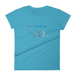 Skydiving T-shirts Skydive Competition - Full Edition - Women`s Colored T-Shirts, Women's Colored Tees, Skydiving Apparel, Skydiving Apparel, Skydiving Apparel, Skydiving Gear, Olympics, T-Shirts, Skydive Chicago, Skydive City, Skydive Perris, Drop Zone Apparel, USPA, united states parachute association, Freefly, BASE, World Record,