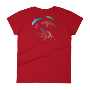 Skydiving T-shirts Skydive Competition - Full Edition - Women`s Colored T-Shirts, Women's Colored Tees, Skydiving Apparel, Skydiving Apparel, Skydiving Apparel, Skydiving Gear, Olympics, T-Shirts, Skydive Chicago, Skydive City, Skydive Perris, Drop Zone Apparel, USPA, united states parachute association, Freefly, BASE, World Record,