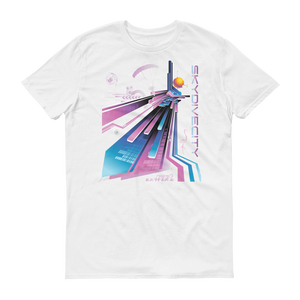 Skydiving T-shirts Skydive City - Flamingo - Men`s Colored T-Shirts, Men's Colored Tees, Skydiving Apparel, Skydiving Apparel, Skydiving Apparel, Skydiving Gear, Olympics, T-Shirts, Skydive Chicago, Skydive City, Skydive Perris, Drop Zone Apparel, USPA, united states parachute association, Freefly, BASE, World Record,