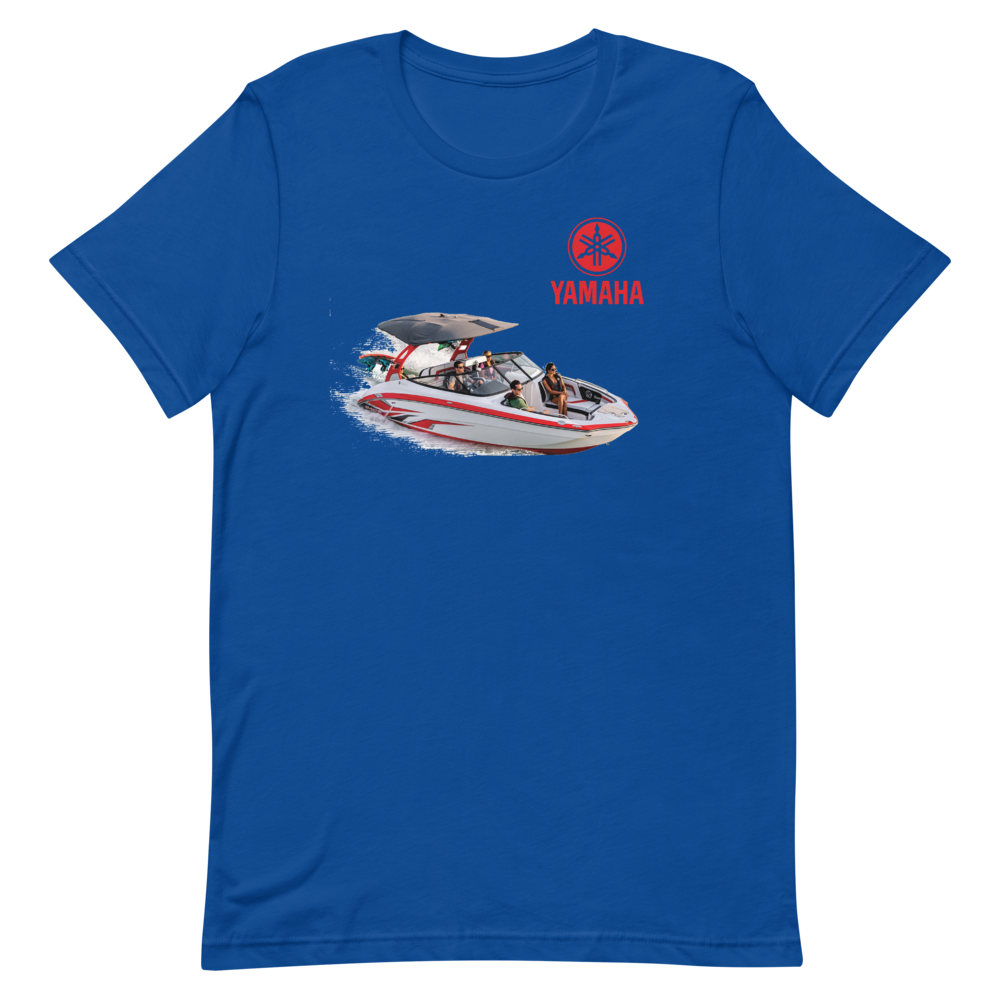 Skydiving T-shirts T-Shirt for Yamaha Boat Lovers - Short-Sleeve Unisex T-Shirt, , Skydiving Apparel ™, Skydiving Apparel, Skydiving Apparel, Skydiving Gear, Olympics, T-Shirts, Skydive Chicago, Skydive City, Skydive Perris, Drop Zone Apparel, USPA, united states parachute association, Freefly, BASE, World Record,