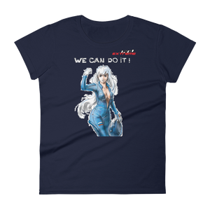 Skydiving T-shirts I Love Skydive - We Can Do It - Short Sleeve Women's T-shirt, Shirts, Skydiving Apparel, Skydiving Apparel, Skydiving Apparel, Skydiving Gear, Olympics, T-Shirts, Skydive Chicago, Skydive City, Skydive Perris, Drop Zone Apparel, USPA, united states parachute association, Freefly, BASE, World Record,