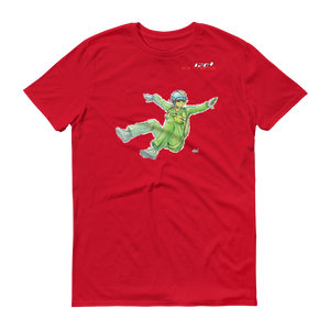 Skydiving T-shirts I Love Skydive - Sit-Fly - Short Sleeve Men's T-shirt, Shirts, Skydiving Apparel, Skydiving Apparel, Skydiving Apparel, Skydiving Gear, Olympics, T-Shirts, Skydive Chicago, Skydive City, Skydive Perris, Drop Zone Apparel, USPA, united states parachute association, Freefly, BASE, World Record,