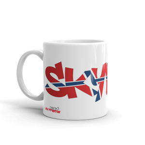 Skydiving T-shirts Skydiving Mug Team Norway, White Mugs, Skydiving Apparel, Skydiving Apparel, Skydiving Apparel, Skydiving Gear, Olympics, T-Shirts, Skydive Chicago, Skydive City, Skydive Perris, Drop Zone Apparel, USPA, united states parachute association, Freefly, BASE, World Record,