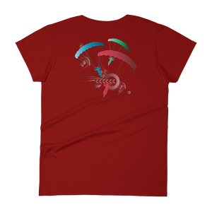 Skydiving T-shirts Skydive Competition - Full Edition - Women`s Colored T-Shirts, Women's Colored Tees, Skydiving Apparel, Skydiving Apparel, Skydiving Apparel, Skydiving Gear, Olympics, T-Shirts, Skydive Chicago, Skydive City, Skydive Perris, Drop Zone Apparel, USPA, united states parachute association, Freefly, BASE, World Record,
