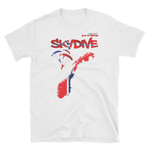 Skydiving T-shirts - Skydive World - NORWAY - Cotton Tee -, Shirts, Skydiving Apparel, Skydiving Apparel, Skydiving Apparel, Skydiving Gear, Olympics, T-Shirts, Skydive Chicago, Skydive City, Skydive Perris, Drop Zone Apparel, USPA, united states parachute association, Freefly, BASE, World Record,