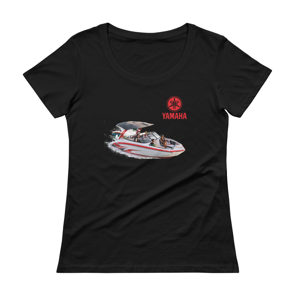 Skydiving T-shirts T-Shirt for Yamaha Boat Lovers - Ladies' Scoop neck T-Shirt, , Skydiving Apparel ™, Skydiving Apparel, Skydiving Apparel, Skydiving Gear, Olympics, T-Shirts, Skydive Chicago, Skydive City, Skydive Perris, Drop Zone Apparel, USPA, united states parachute association, Freefly, BASE, World Record,