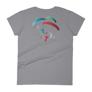 Skydiving T-shirts Skydive Competition - Full Edition - Women`s Colored T-Shirts, Women's Colored Tees, Skydiving Apparel, Skydiving Apparel, Skydiving Apparel, Skydiving Gear, Olympics, T-Shirts, Skydive Chicago, Skydive City, Skydive Perris, Drop Zone Apparel, USPA, united states parachute association, Freefly, BASE, World Record,