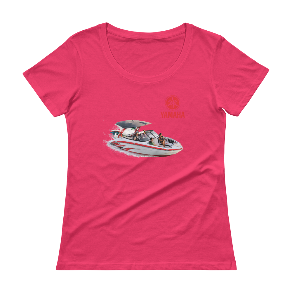 Skydiving T-shirts T-Shirt for Yamaha Boat Lovers - Ladies' Scoop neck T-Shirt, , Skydiving Apparel ™, Skydiving Apparel, Skydiving Apparel, Skydiving Gear, Olympics, T-Shirts, Skydive Chicago, Skydive City, Skydive Perris, Drop Zone Apparel, USPA, united states parachute association, Freefly, BASE, World Record,