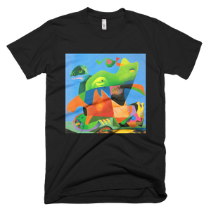 Skydiving T-shirts Strizhov™ by Dmitri Strizhov - 'Green Cat - 1997' - T-Shirt, , Strizhov™, Skydiving Apparel, Skydiving Apparel, Skydiving Gear, Olympics, T-Shirts, Skydive Chicago, Skydive City, Skydive Perris, Drop Zone Apparel, USPA, united states parachute association, Freefly, BASE, World Record,