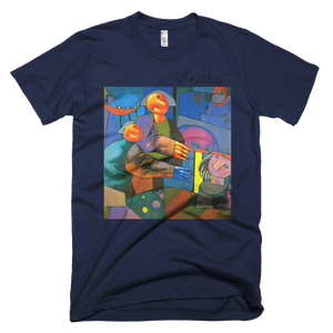 Skydiving T-shirts Strizhov™ by Dmitri Strizhov - 'Sculptors - 1996' - T-Shirt, , Strizhov™, Skydiving Apparel, Skydiving Apparel, Skydiving Gear, Olympics, T-Shirts, Skydive Chicago, Skydive City, Skydive Perris, Drop Zone Apparel, USPA, united states parachute association, Freefly, BASE, World Record,