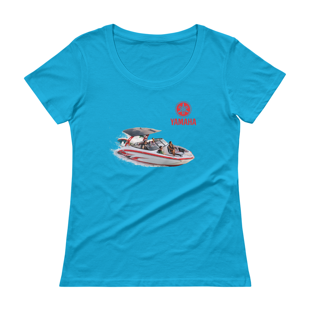 Skydiving T-shirts T-Shirt for Yamaha Boat Lovers - Ladies' Scoop neck T-Shirt, , Skydiving Apparel ™, Skydiving Apparel, Skydiving Apparel, Skydiving Gear, Olympics, T-Shirts, Skydive Chicago, Skydive City, Skydive Perris, Drop Zone Apparel, USPA, united states parachute association, Freefly, BASE, World Record,