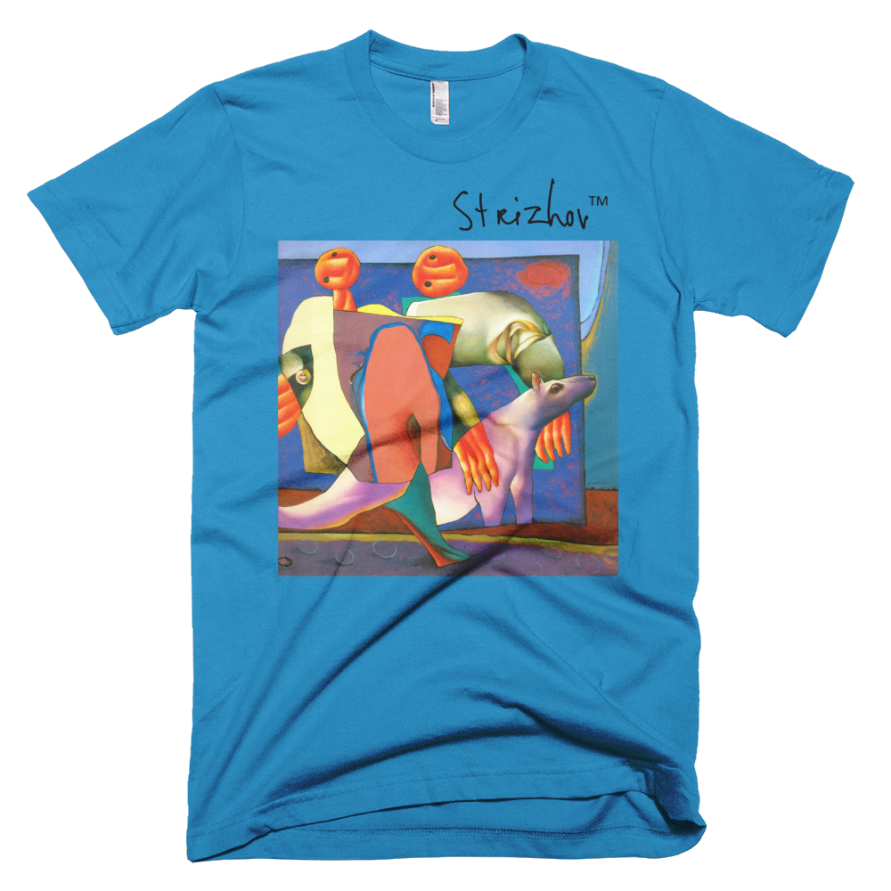 Skydiving T-shirts Strizhov™ by Dmitri Strizhov - 'Walks Under a Northern Sky - 1993' - T-Shirt, , Strizhov™, Skydiving Apparel, Skydiving Apparel, Skydiving Gear, Olympics, T-Shirts, Skydive Chicago, Skydive City, Skydive Perris, Drop Zone Apparel, USPA, united states parachute association, Freefly, BASE, World Record,