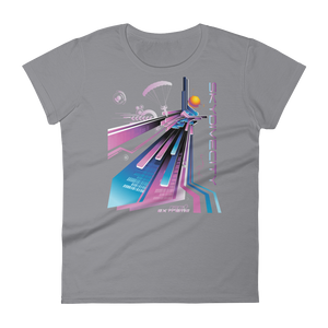 Skydiving T-shirts Skydive City - Flamingo - Women`s Colored T-Shirts, Women's Colored Tees, Skydiving Apparel, Skydiving Apparel, Skydiving Apparel, Skydiving Gear, Olympics, T-Shirts, Skydive Chicago, Skydive City, Skydive Perris, Drop Zone Apparel, USPA, united states parachute association, Freefly, BASE, World Record,