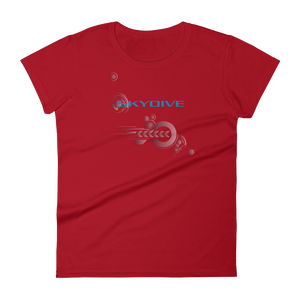 Skydiving T-shirts Skydive Competition - Full Edition - Women`s Colored T-Shirts, Women's Colored Tees, Skydiving Apparel, Skydiving Apparel, Skydiving Apparel, Skydiving Gear, Olympics, T-Shirts, Skydive Chicago, Skydive City, Skydive Perris, Drop Zone Apparel, USPA, united states parachute association, Freefly, BASE, World Record,