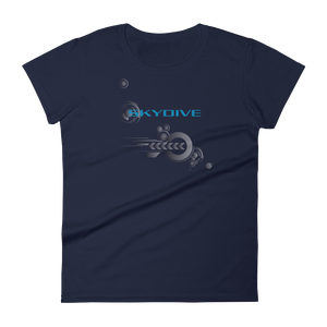 Skydiving T-shirts Skydive Competition - Full Edition - Women`s Colored T-Shirts, Women's Colored Tees, Skydiving Apparel, Skydiving Apparel, Skydiving Apparel, Skydiving Gear, Olympics, T-Shirts, Skydive Chicago, Skydive City, Skydive Perris, Drop Zone Apparel, USPA, united states parachute association, Freefly, BASE, World Record,