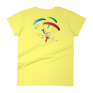 Skydiving T-shirts Skydive Competition - Full Edition - Women`s Colored T-Shirts, Women's Colored Tees, Skydiving Apparel, Skydiving Apparel, Skydiving Apparel, Skydiving Gear, Olympics, T-Shirts, Skydive Chicago, Skydive City, Skydive Perris, Drop Zone Apparel, USPA, united states parachute association, Freefly, BASE, World Record,