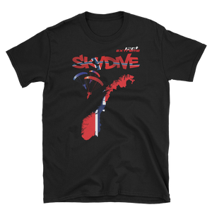Skydiving T-shirts - Skydive World - NORWAY - Cotton Tee -, Shirts, Skydiving Apparel, Skydiving Apparel, Skydiving Apparel, Skydiving Gear, Olympics, T-Shirts, Skydive Chicago, Skydive City, Skydive Perris, Drop Zone Apparel, USPA, united states parachute association, Freefly, BASE, World Record,