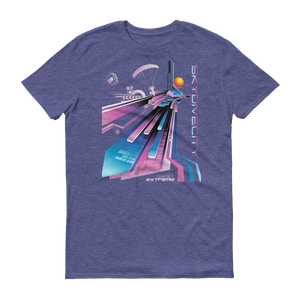 Skydiving T-shirts Skydive City - Flamingo - Men`s Colored T-Shirts, Men's Colored Tees, Skydiving Apparel, Skydiving Apparel, Skydiving Apparel, Skydiving Gear, Olympics, T-Shirts, Skydive Chicago, Skydive City, Skydive Perris, Drop Zone Apparel, USPA, united states parachute association, Freefly, BASE, World Record,