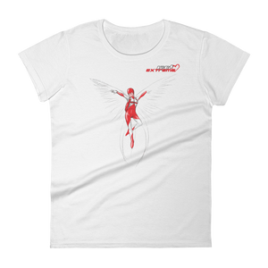 Skydiving T-shirts I Love Skydive - Freefly - Short Sleeve Women's T-shirt, Shirts, Skydiving Apparel, Skydiving Apparel, Skydiving Apparel, Skydiving Gear, Olympics, T-Shirts, Skydive Chicago, Skydive City, Skydive Perris, Drop Zone Apparel, USPA, united states parachute association, Freefly, BASE, World Record,