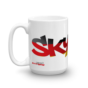 Skydiving T-shirts Skydiving Mug Team Germany, White Mugs, Skydiving Apparel, Skydiving Apparel, Skydiving Apparel, Skydiving Gear, Olympics, T-Shirts, Skydive Chicago, Skydive City, Skydive Perris, Drop Zone Apparel, USPA, united states parachute association, Freefly, BASE, World Record,
