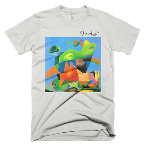 Skydiving T-shirts Strizhov™ by Dmitri Strizhov - 'Green Cat - 1997' - T-Shirt, , Strizhov™, Skydiving Apparel, Skydiving Apparel, Skydiving Gear, Olympics, T-Shirts, Skydive Chicago, Skydive City, Skydive Perris, Drop Zone Apparel, USPA, united states parachute association, Freefly, BASE, World Record,