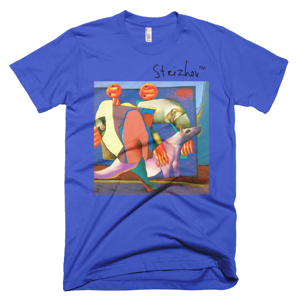 Skydiving T-shirts Strizhov™ by Dmitri Strizhov - 'Walks Under a Northern Sky - 1993' - T-Shirt, , Strizhov™, Skydiving Apparel, Skydiving Apparel, Skydiving Gear, Olympics, T-Shirts, Skydive Chicago, Skydive City, Skydive Perris, Drop Zone Apparel, USPA, united states parachute association, Freefly, BASE, World Record,