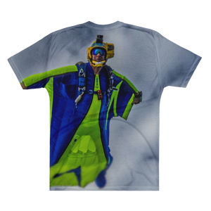 Skydiving T-shirts - Tony Suits - Bite Me - Men's V-Neck Tee -, Men's All-Over, Skydiving Apparel, Skydiving Apparel, Skydiving Apparel, Skydiving Gear, Olympics, T-Shirts, Skydive Chicago, Skydive City, Skydive Perris, Drop Zone Apparel, USPA, united states parachute association, Freefly, BASE, World Record,