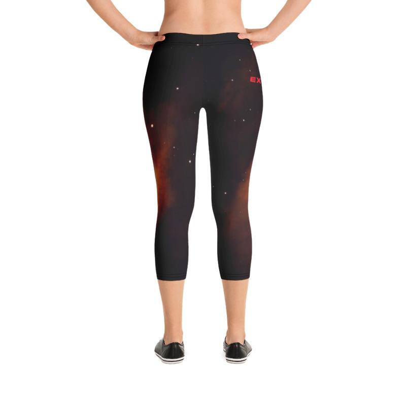 Skydiving T-shirts Galaxy - Glory of Helix Nebula - Capri Leggings, Leggings, Skydiving Apparel, Skydiving Apparel, Skydiving Apparel, Skydiving Gear, Olympics, T-Shirts, Skydive Chicago, Skydive City, Skydive Perris, Drop Zone Apparel, USPA, united states parachute association, Freefly, BASE, World Record,