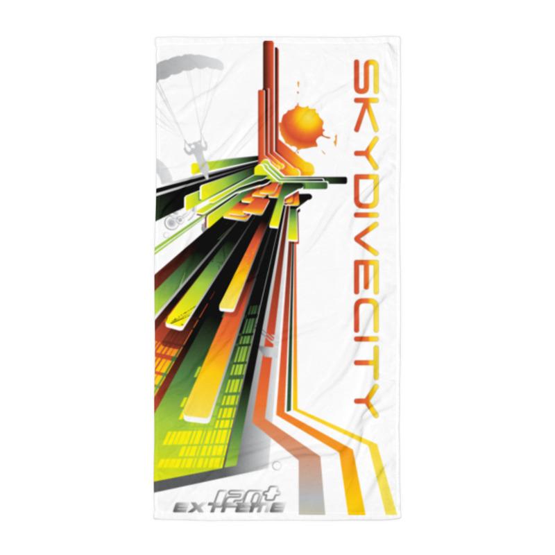 Skydiving T-shirts SkydiveCity Sunrise - Beach Towel, Beach Towel, Skydiving Apparel, Skydiving Apparel, Skydiving Apparel, Skydiving Gear, Olympics, T-Shirts, Skydive Chicago, Skydive City, Skydive Perris, Drop Zone Apparel, USPA, united states parachute association, Freefly, BASE, World Record,