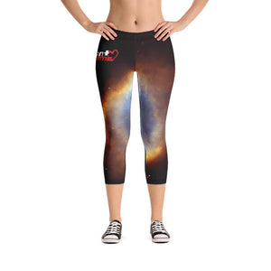 Skydiving T-shirts Galaxy - Glory of Helix Nebula - Capri Leggings, Leggings, Skydiving Apparel, Skydiving Apparel, Skydiving Apparel, Skydiving Gear, Olympics, T-Shirts, Skydive Chicago, Skydive City, Skydive Perris, Drop Zone Apparel, USPA, united states parachute association, Freefly, BASE, World Record,