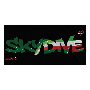 Skydiving T-shirts World Team - Skydive Italy - Beach Towels in 10 Colors, Beach Towel, teelaunch, Skydiving Apparel, Skydiving Apparel, Skydiving Gear, Olympics, T-Shirts, Skydive Chicago, Skydive City, Skydive Perris, Drop Zone Apparel, USPA, united states parachute association, Freefly, BASE, World Record,